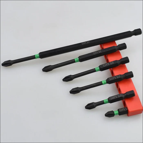Conjunto de pontas para aparafusadoras de impacto cruzado (6 peças)