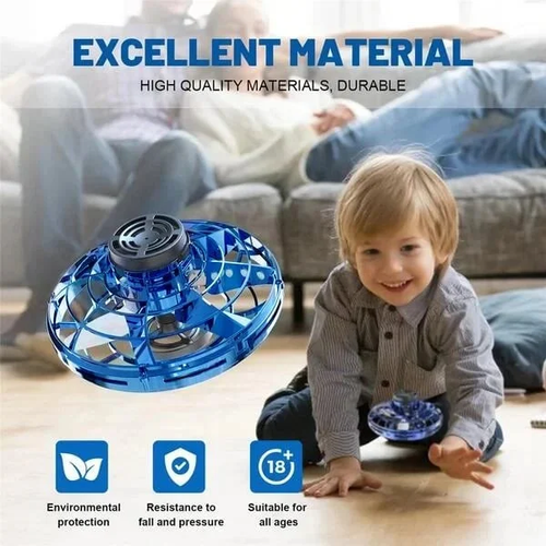 🛸 Mini drone giratório voador