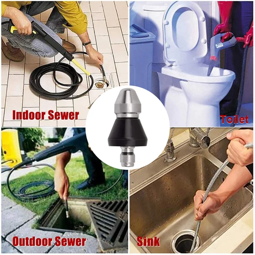 Sewer Cleaning Tool High-Pressure Nozzle