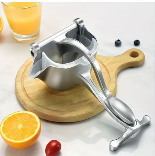 Espremedor de Suco Manual Liga de Alumínio Pressão Manual Espremedor de Laranja Espremedor de Frutas Manual Espremedor de Toranja