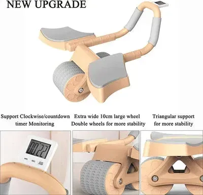 🏋️‍♂️Sistema de Rolamento Abdominal Automático, Obtenha Abdômen Perfeito. (Promoção imperdível com até 50% de desconto)