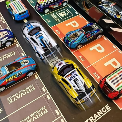 🔥48 peças de carros de liga leve e brinquedos de corrida para crianças - 🎁PRESENTE PERFEITO PARA CRIANÇAS🎁