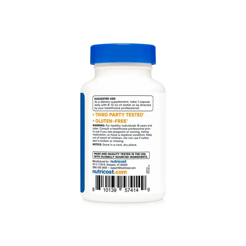 Nutricost N-Acetyl L-Cysteine (NAC) Supplement Capsules