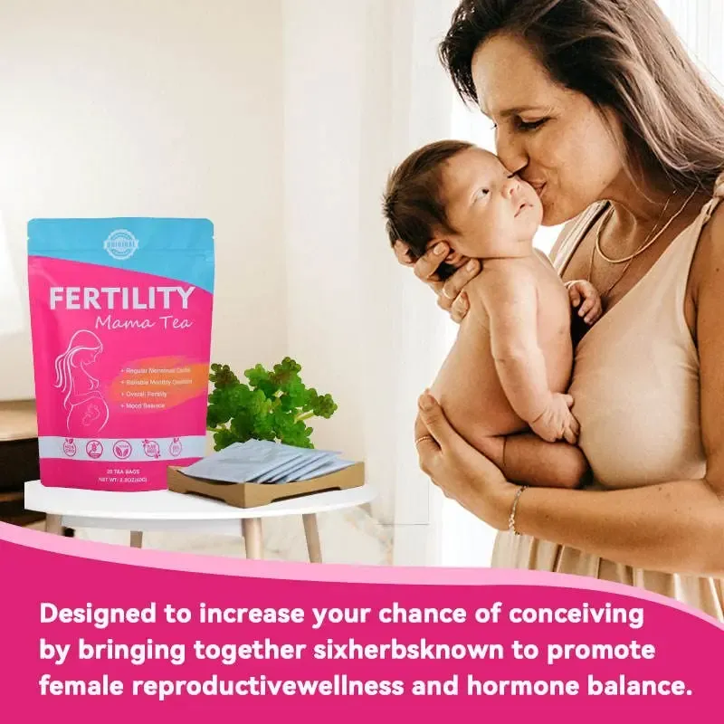 Aromlife Natural Try to Conceive Tea Gummies for Women to Regular Menstrual Cycle and Ovulation, Herbal TTC Set Improve Reproductive Wellness, TTC Set for Women Fibroids & Balance Hormone