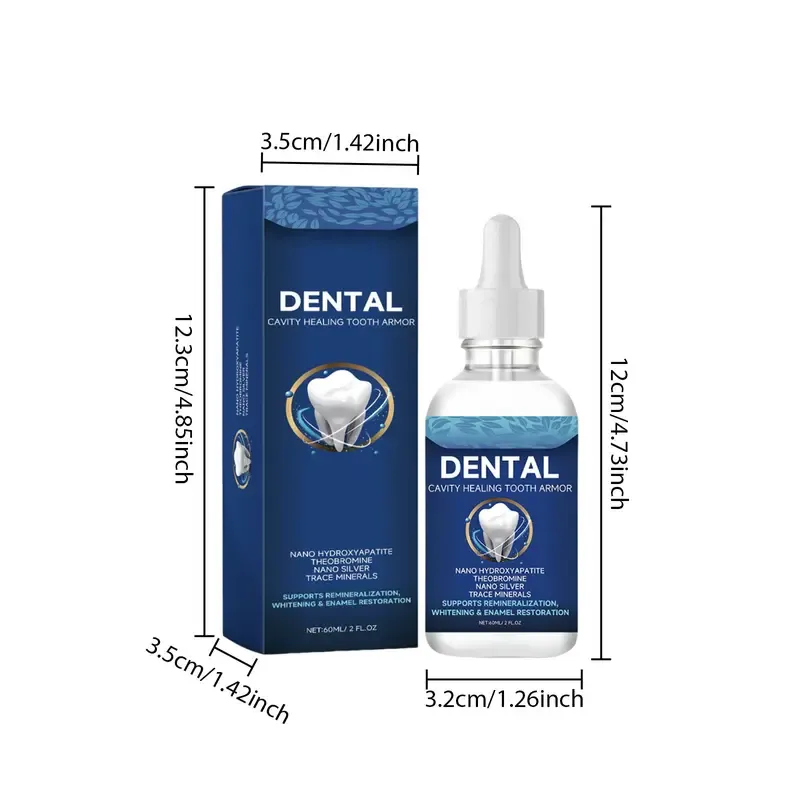 Fluoride-Free Hydroxyapatite Tooth Armor Drops | Enamel Repair, Whitening & Fresh Breath | Gentle Oral Care for Sensitive Teeth teeth whitening products