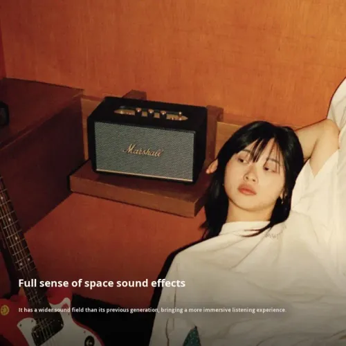 MARSHALL ACTON III Home Speaker High Volume Subwoofer Box with Adjustable Mid-Bass for Party Birthday Gif