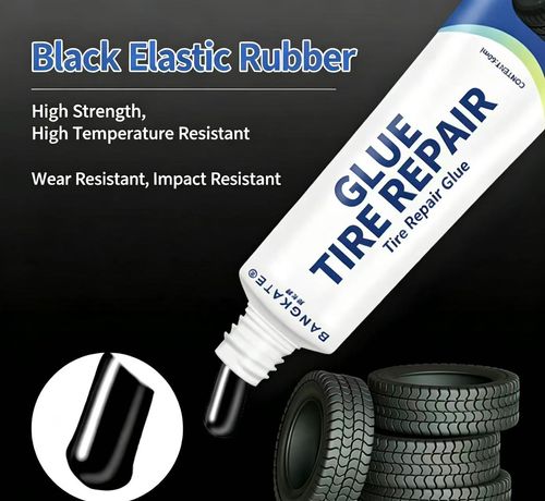 Tire repair adhesive