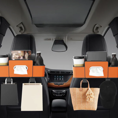 汽车储物袋🚗💦Car Multifunctional Seat Back Waterproof Storage Bag🎒 Travel Organizer Extraordinaire Keep Your Car Tidy