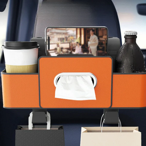 汽车储物袋🚗💦Car Multifunctional Seat Back Waterproof Storage Bag🎒 Travel Organizer Extraordinaire Keep Your Car Tidy