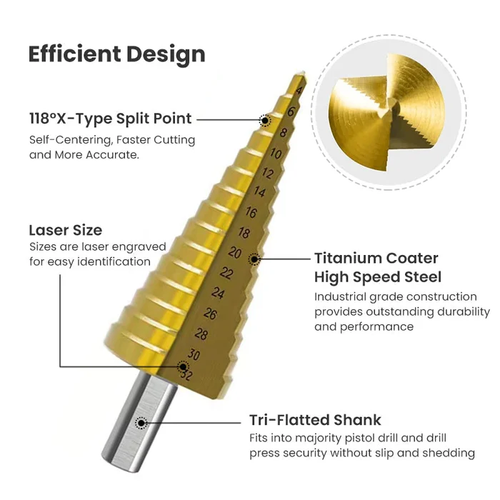 扩孔套装High-speed Reaming Pagoda Sawtooth Set (6pcs)