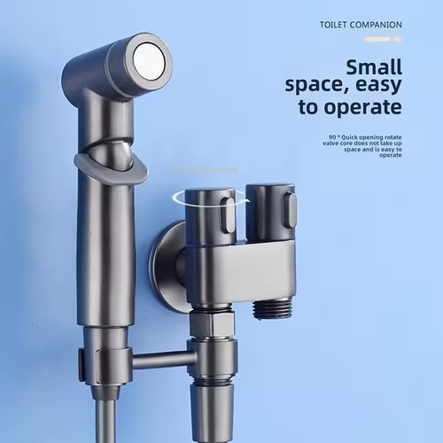 水龙头✨2 in 1 Double Switch Outlet Angle Valve