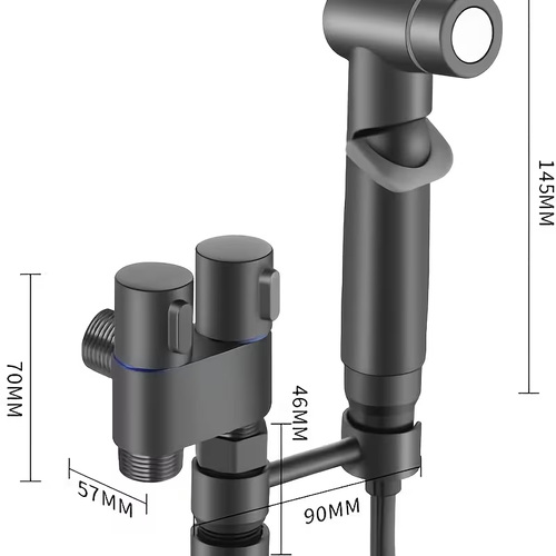 水龙头✨2 in 1 Double Switch Outlet Angle Valve