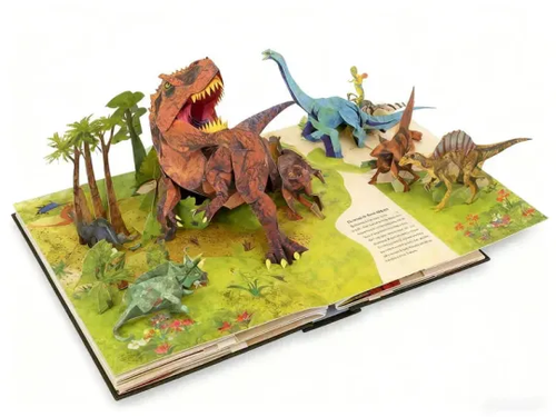 3D恐龙书🦖3D Encyclopedia Prehistorica Dinosaurs-Ignite Kids' Intellectual Enlightenment Journey! 📚