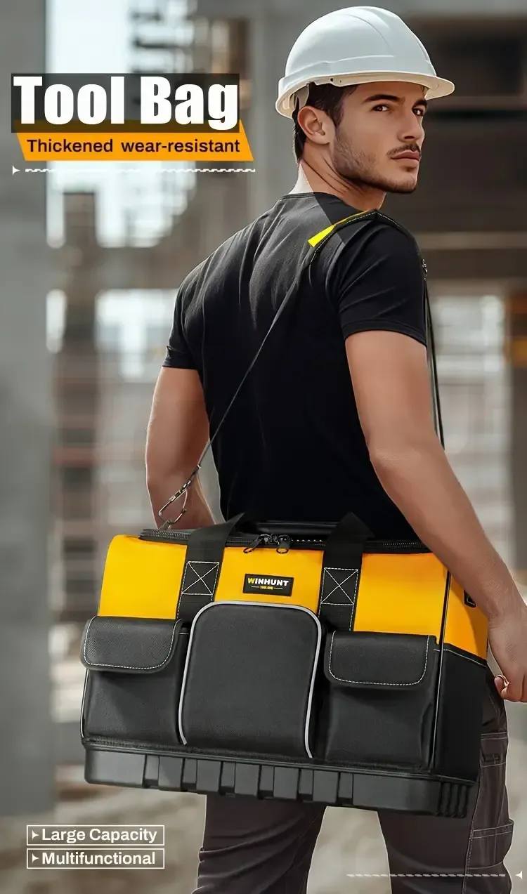 Large, durable tool bag