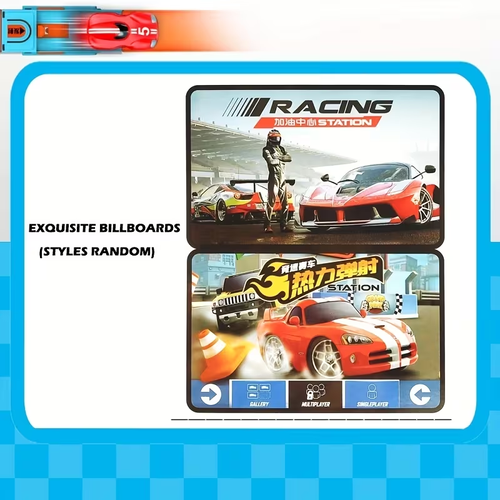 3D multi-layer racing track toy set