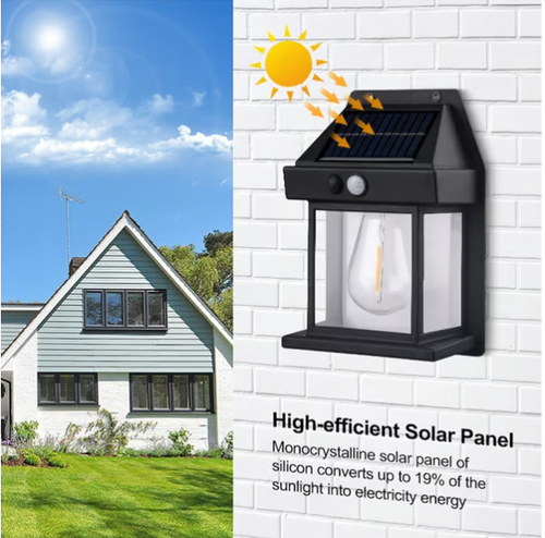 New Outdoor Solar Wall Lamp