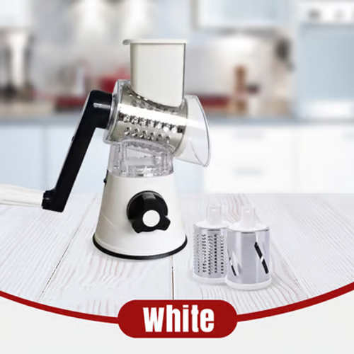 Multifunctional Manual Rotary Grater & Chopper