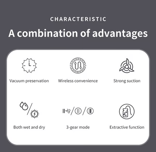 🥗 Keep Your Food Fresh ✨Mini Wireless Vacuum Sealer