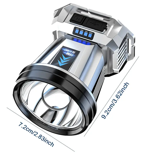 Super Bright LED Rechargeable High-power Headlights High Brightness Emergency Charging Outdoor Head Flashlight Fishing Lamp, Handsfree Illumination, Fishing Gear, Lightweight Lamp, Rugged Build, Highlumen Torch, Fishermen Equipment, Nighttime