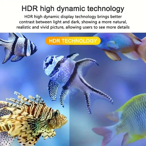 Mini Projector - Vivid 3D Visuals, Wide Compatibility, Convenient Home Theater Remote