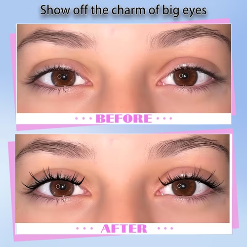 ✨buy one and get one free✨Magnetic Eyelash Set - Reusable clip-fixed magnetic eyelashes that do not require glue and are easy to use, presenting a natural effect