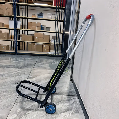 Portable Hand Truck for Home, Office, Commercial Use - Ideal for Luggage, Boxes, Bags, Packages, Moving Essentials Carrier, Sturdy Frame Construction, Home Organization, Reinforced Structure, Office Workers, Hand Trucks & Carts for Commercial, Retail Use, Residential Shoppers, Office