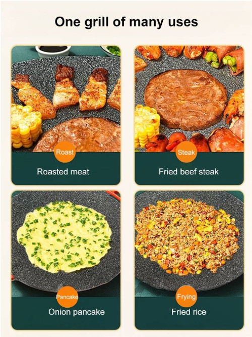 Non-Stick Electric Indoor Grill