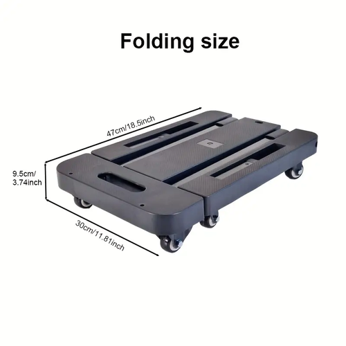 Folding Cart Portable Folding Cart | Luggage Trolley, Hand Truck, Shopping Trolley, Flat Trolley, Carrying Tools