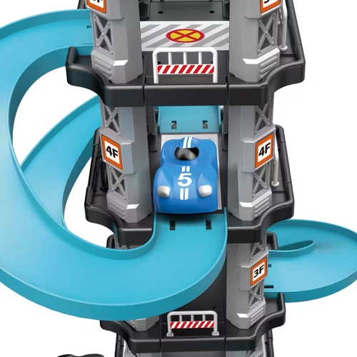 3D multi-layer racing track toy set