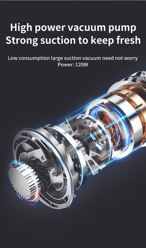 🥗 Keep Your Food Fresh ✨Mini Wireless Vacuum Sealer