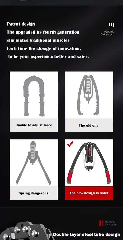 Adjustable hydraulic arm strength trainer