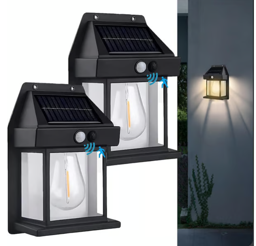New Outdoor Solar Wall Lamp