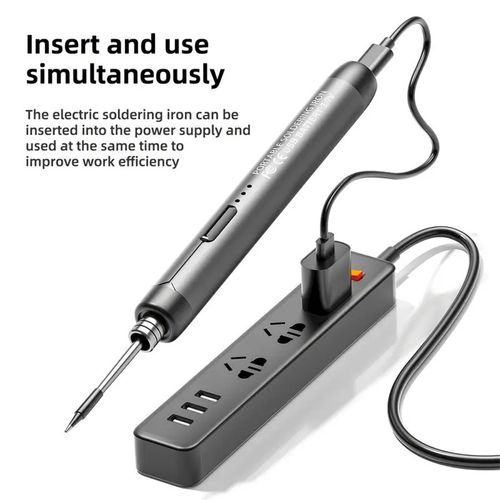 USB-Rechargeable Portable Cordless Soldering Iron