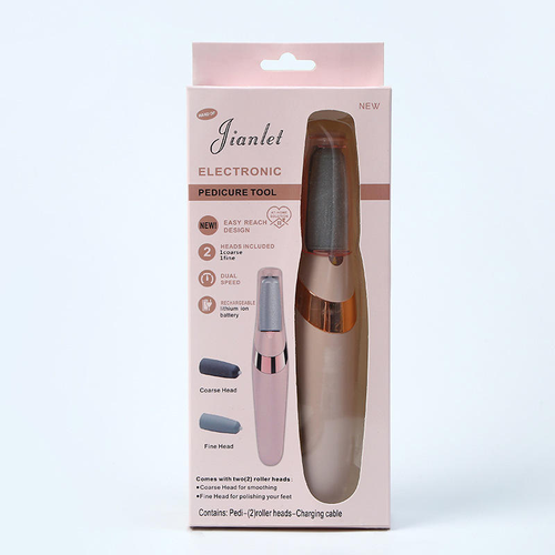 Electric foot file to remove dead skin and calluses