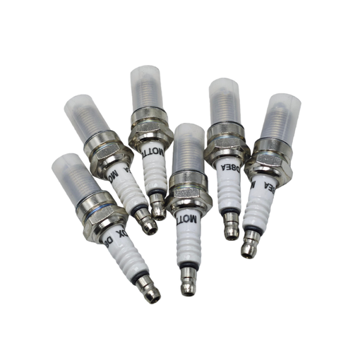 4 high-quality motorcycle spark plugs