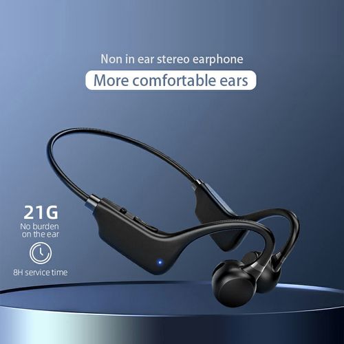Bone conduction wireless headphones