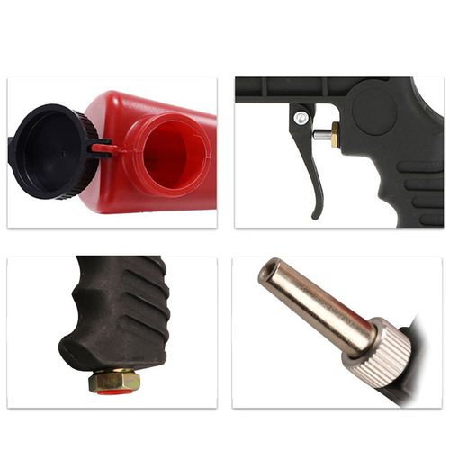 Small pneumatic sandblasting gun