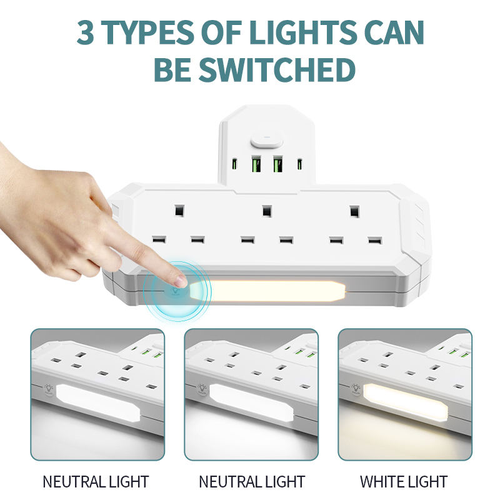 High-power multi-functional socket with fuse