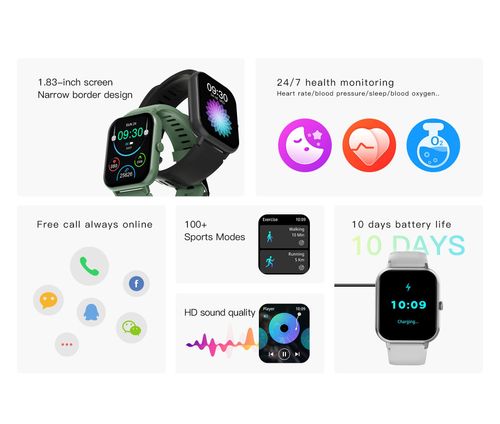 High-quality sports outdoor smart Bluetooth watch