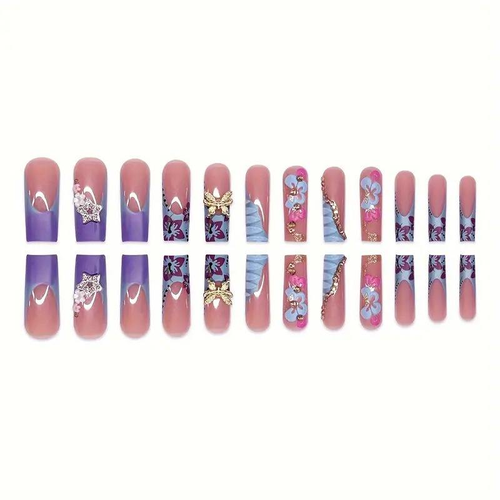 Removable artificial nails