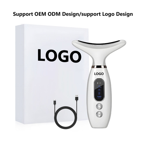 New electroplated facial scraping beauty device