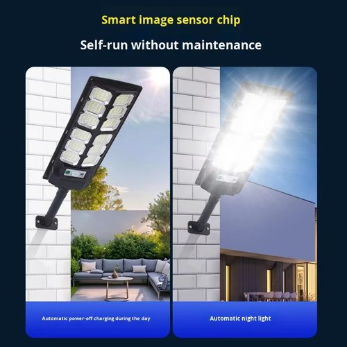 Intelligent human body sensor solar street light