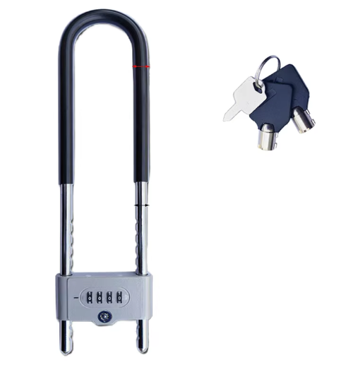 U-shaped anti-theft combination lock