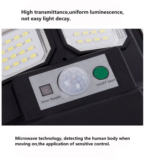 Intelligent human body sensor solar street light