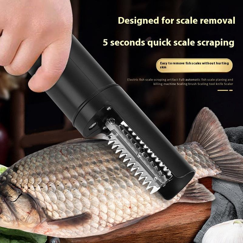 Wireless electric fish scale device
