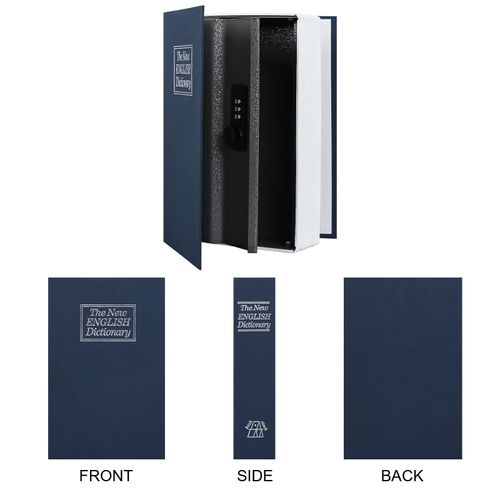 Book-style safe