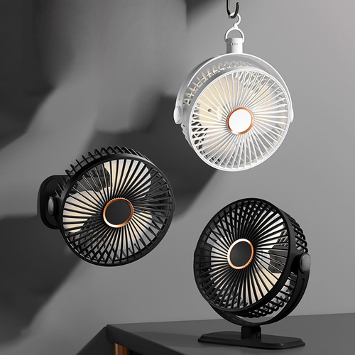 USB charging clip mini fan