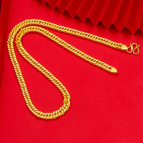 Cuban gold necklace