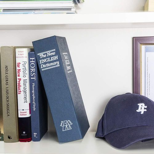 Book-style safe