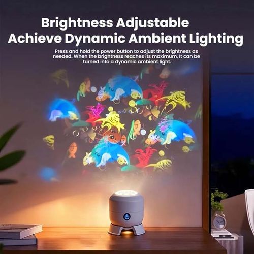 Dynamic LED Ocean Projection Light